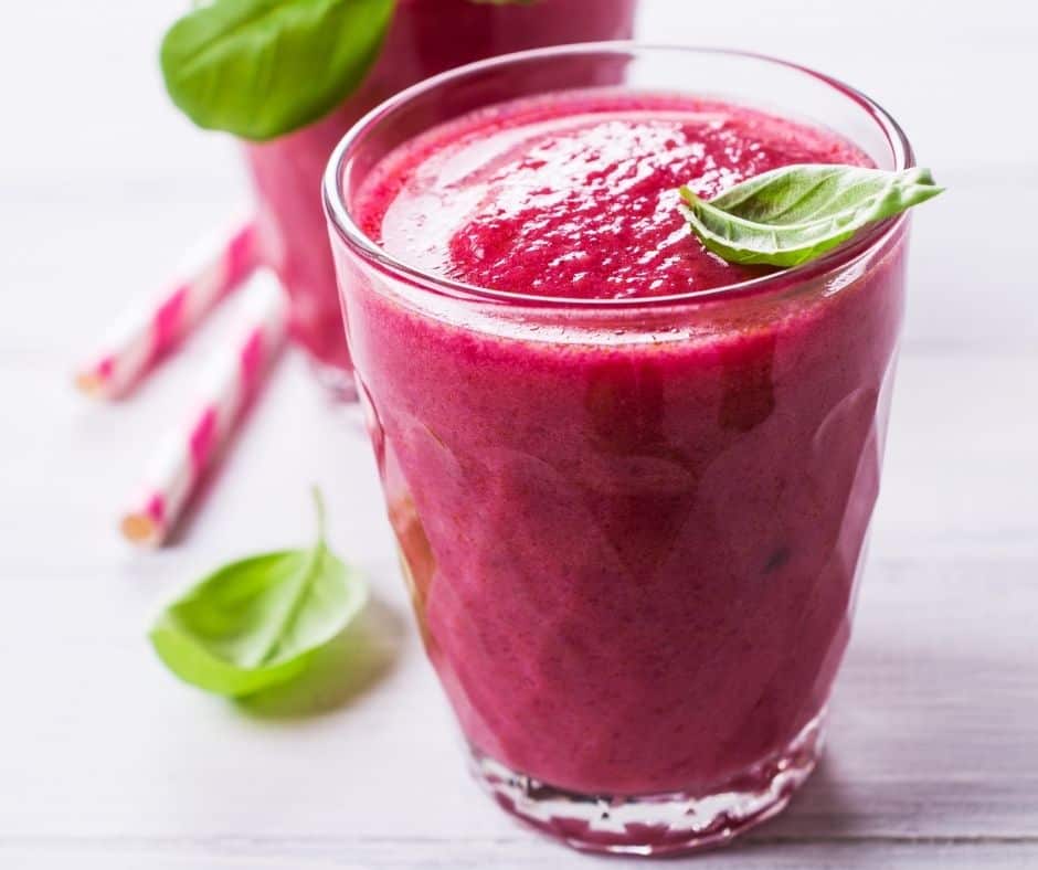 banana beet smoothie