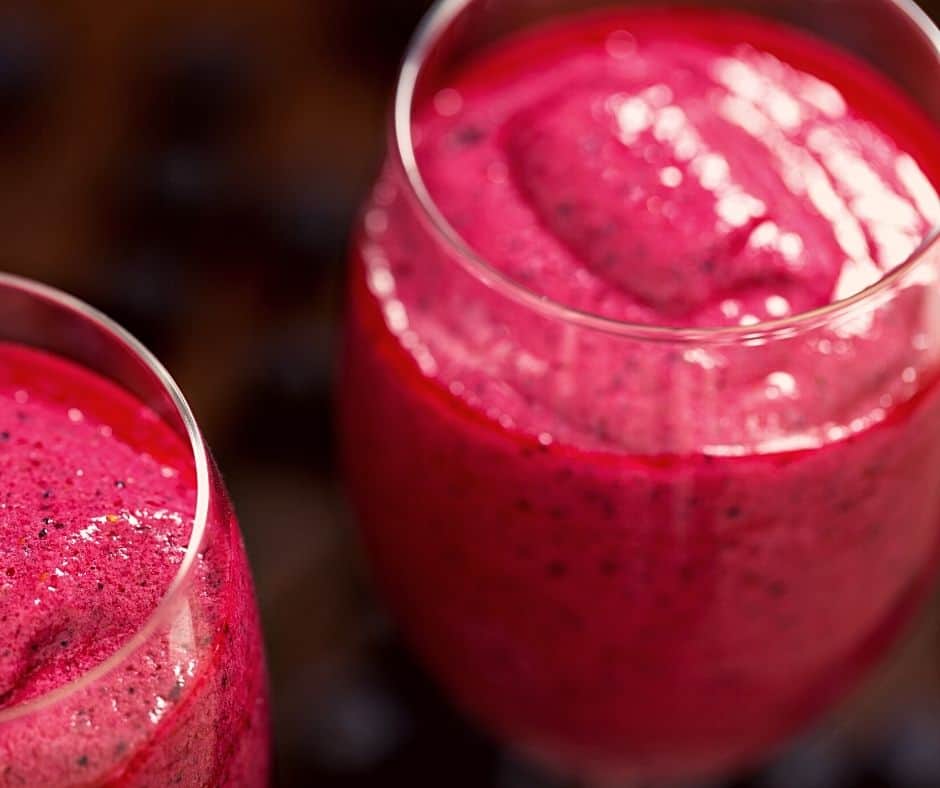 This smoothie is high in antioxidants