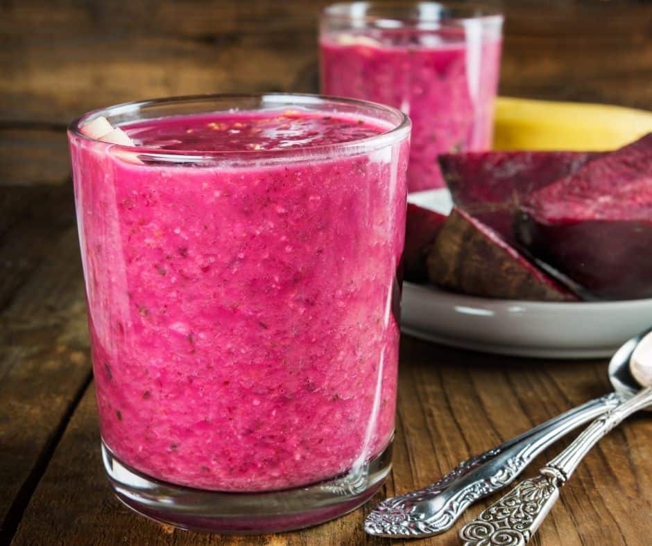 detox smoothie with beets