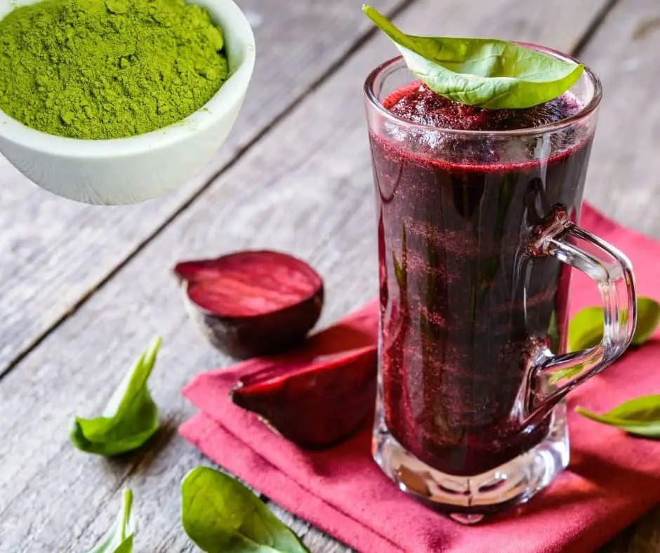 matcha beetroot smoothie for weight loss