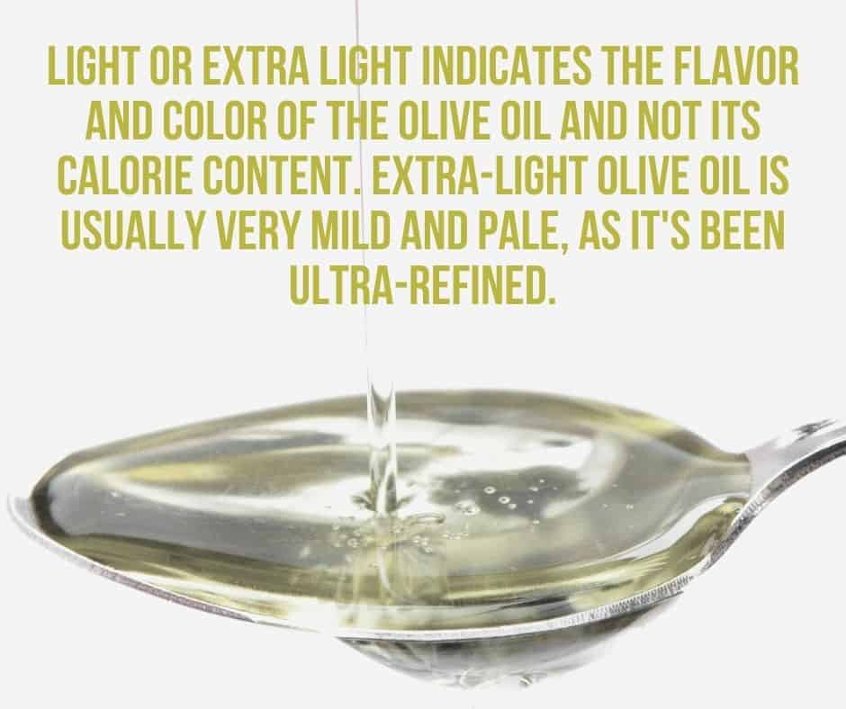 light refined olive oil