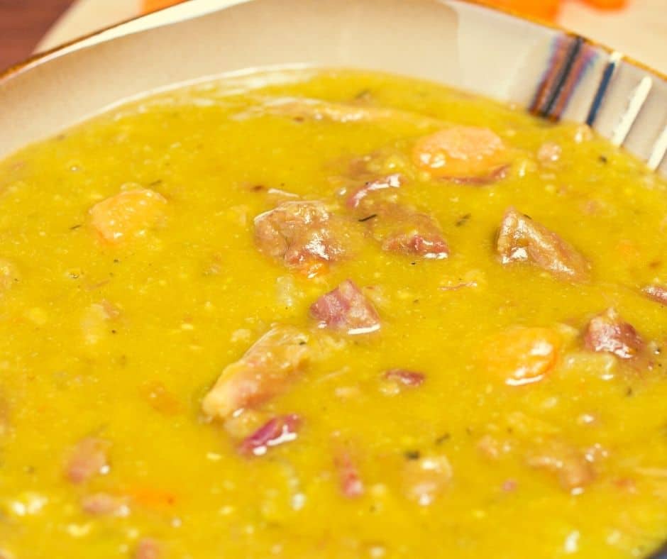 pea and ham soup slow cooker