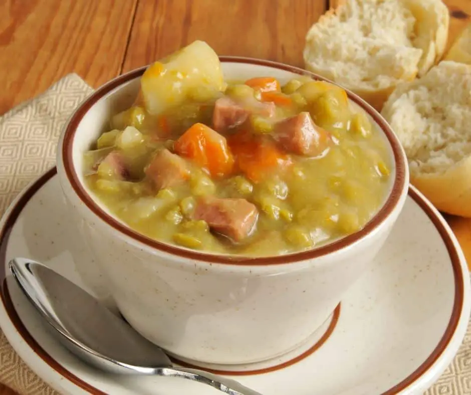 slow-cooker pea and ham soup 