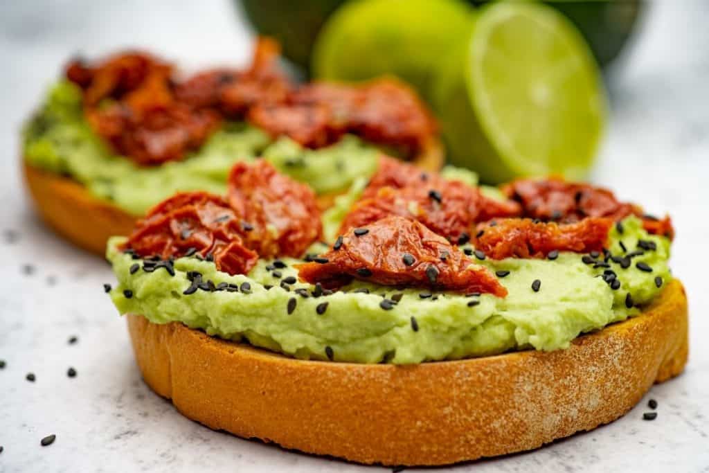 guacamole sandwich