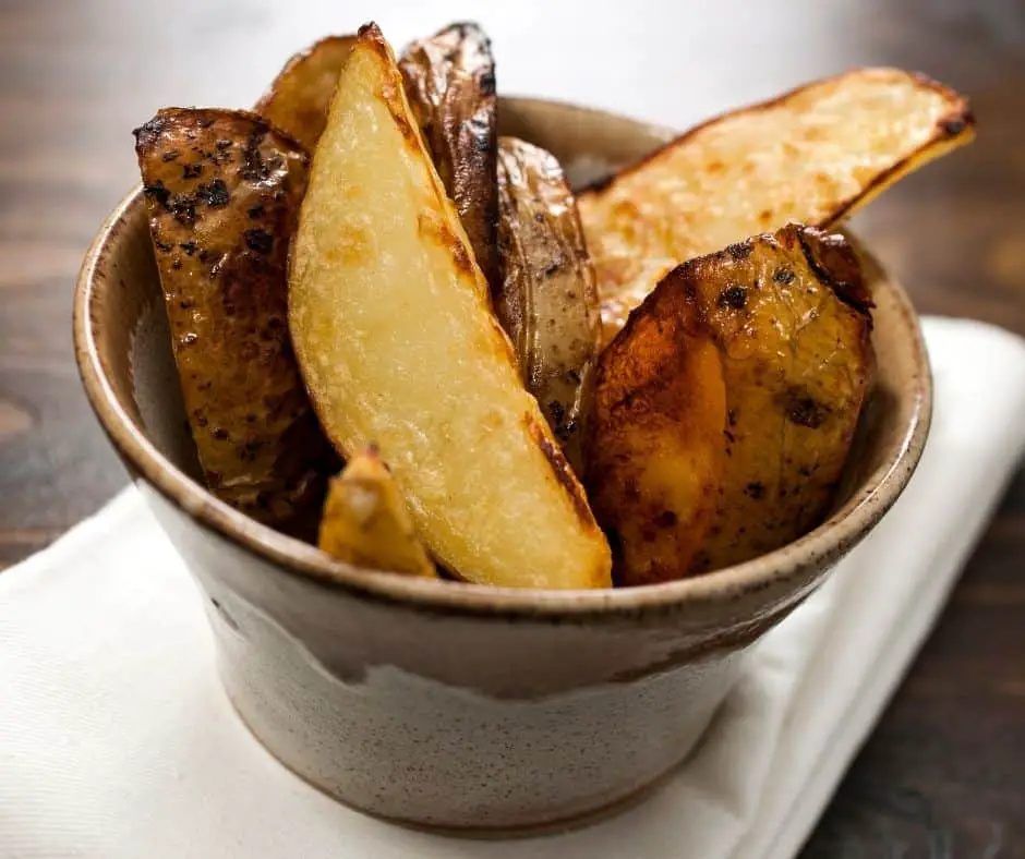 roast potato wedges