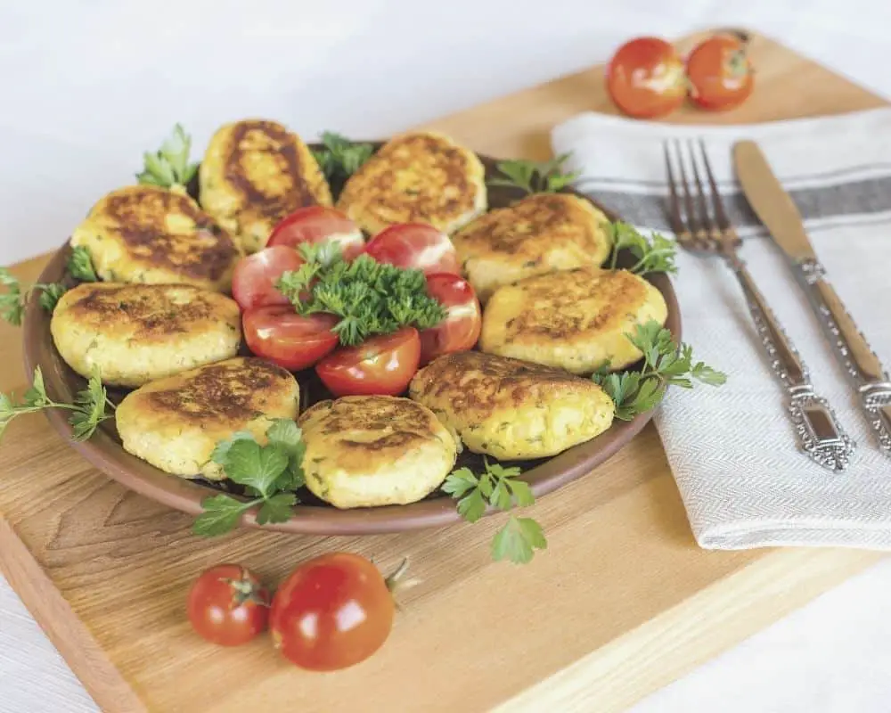 yellow split pea patties