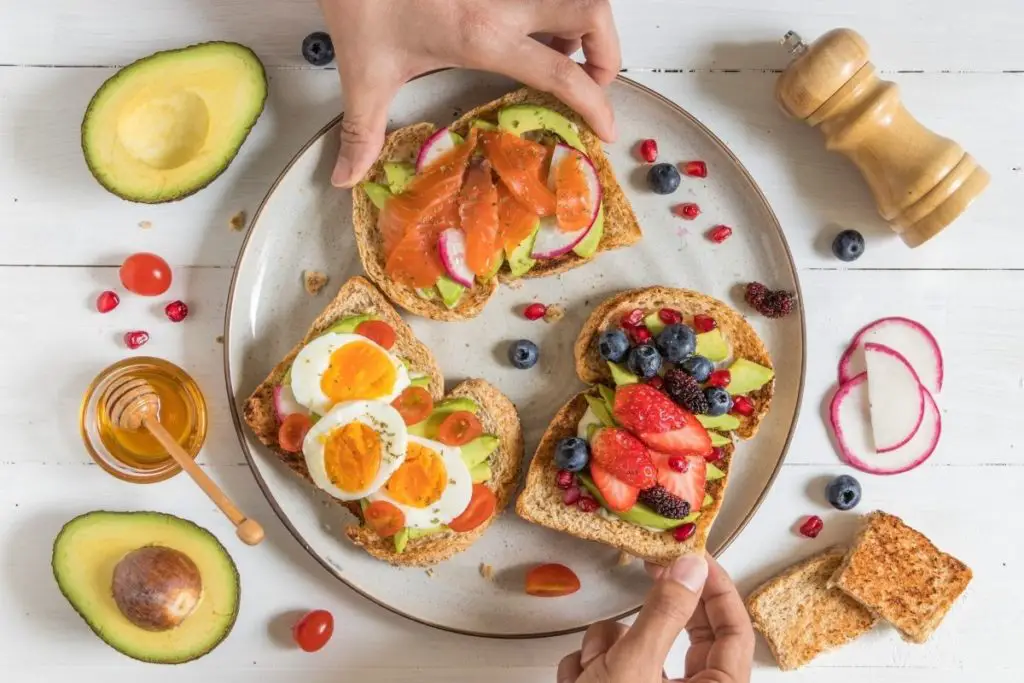 sweet and savory avocado toast combinations