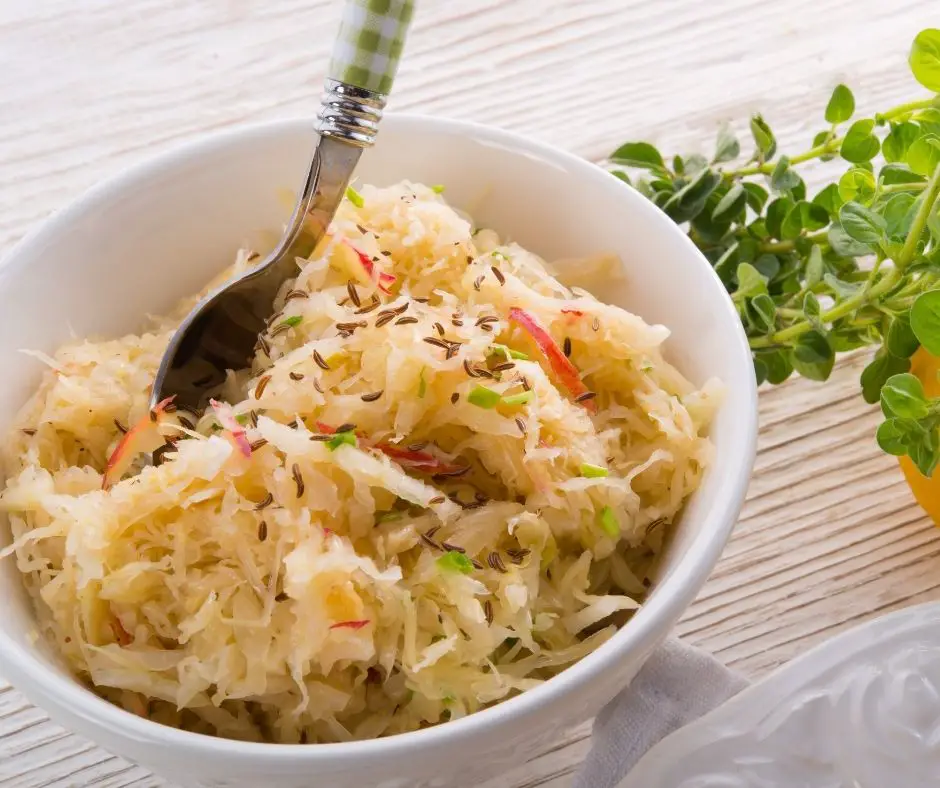healthy sauerkraut salad