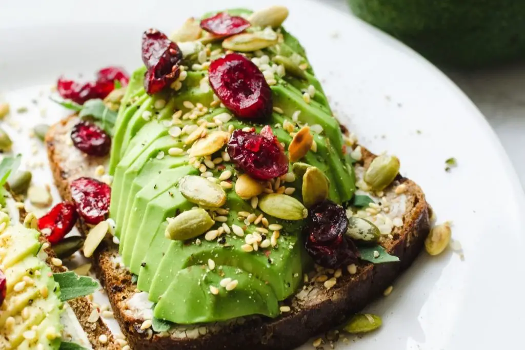 sweet avocado toast