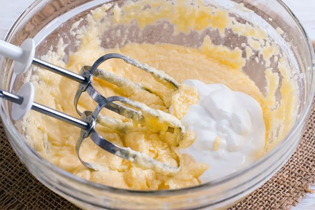 adding sour cream to cake mix