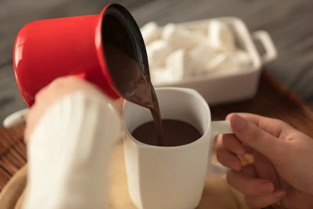 making a french hot chocolate recipe