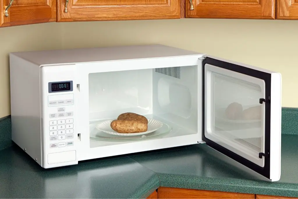 quick baked potato microwave and oven