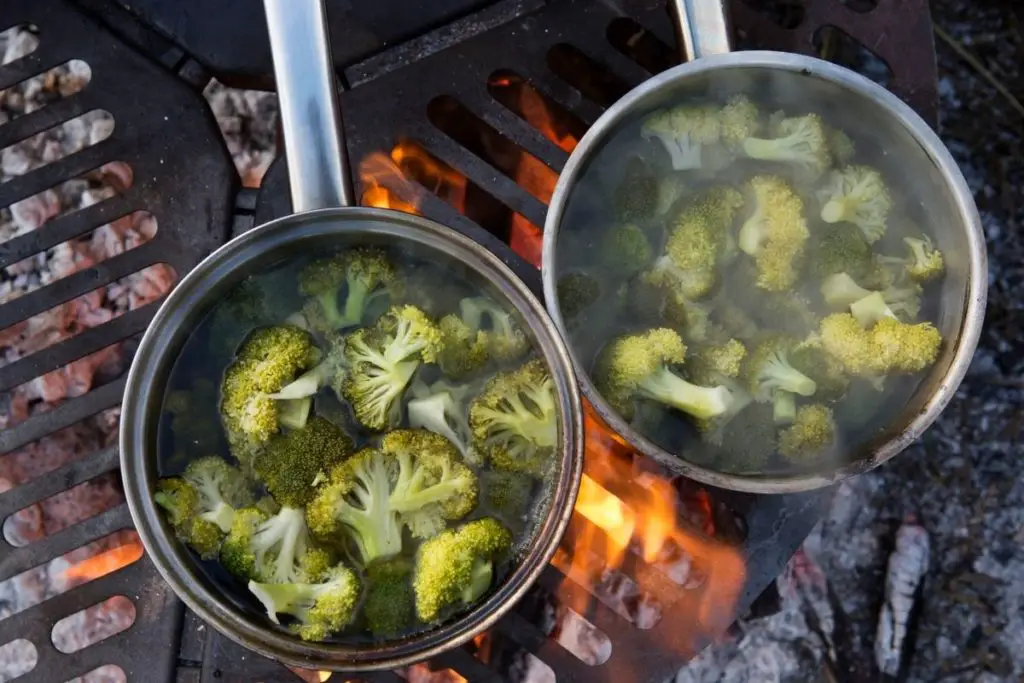 raw vs cooked broccoli