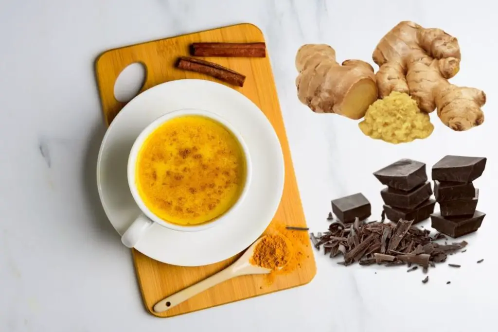 turmeric hot chocolate