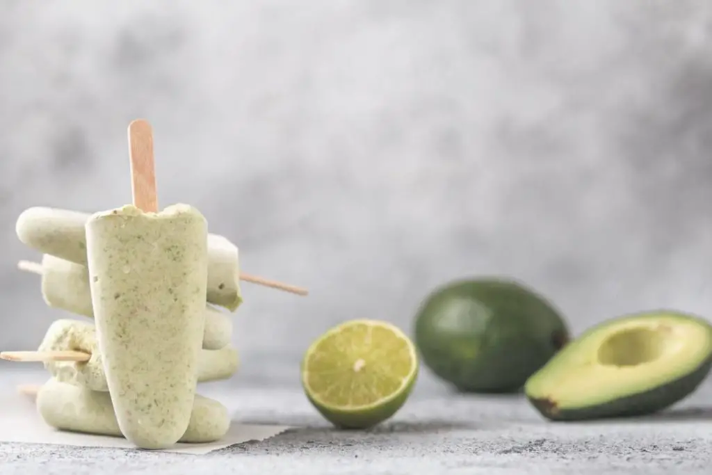 avocado popsicles condensed milk