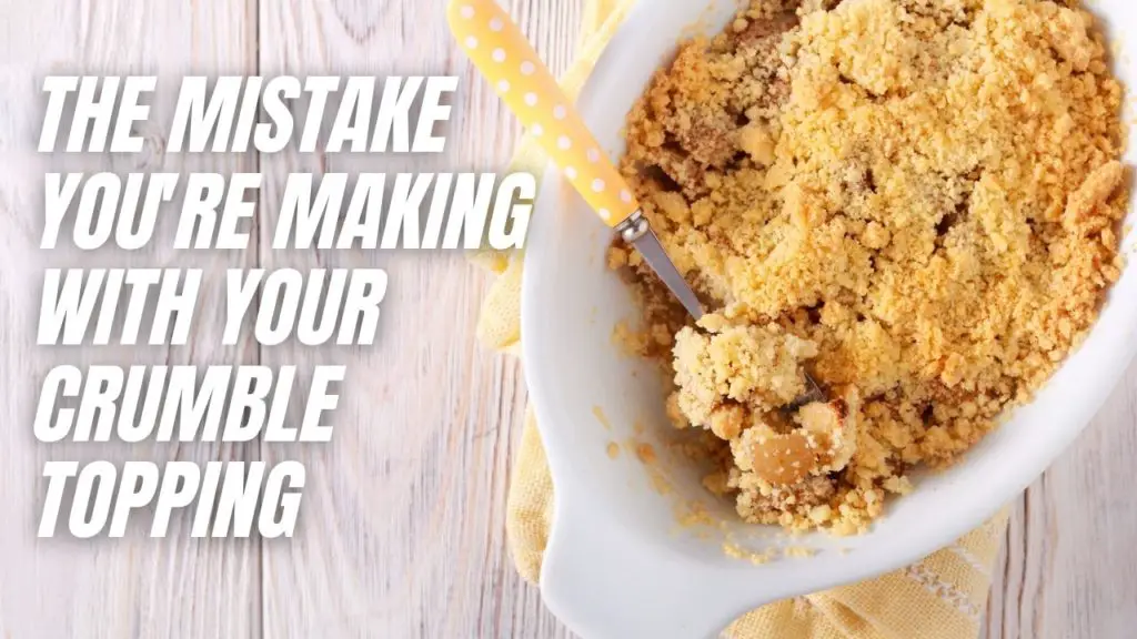 easy crumble topping