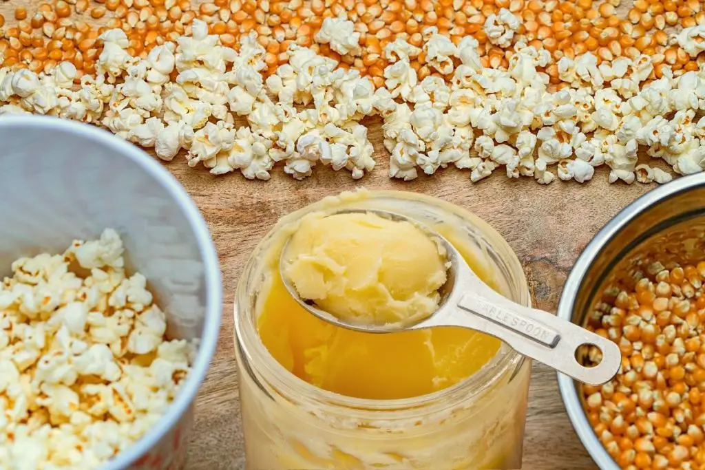 can you pop popcorn with butter instead of oil