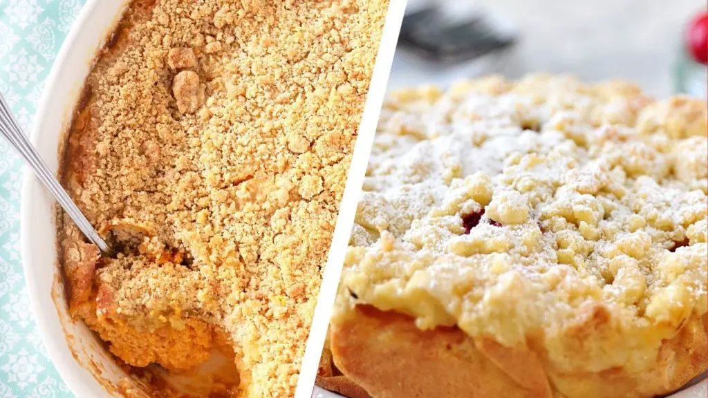 streusel vs crumble