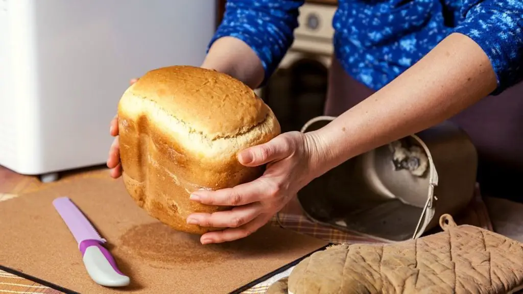 fresh bread machine loaf