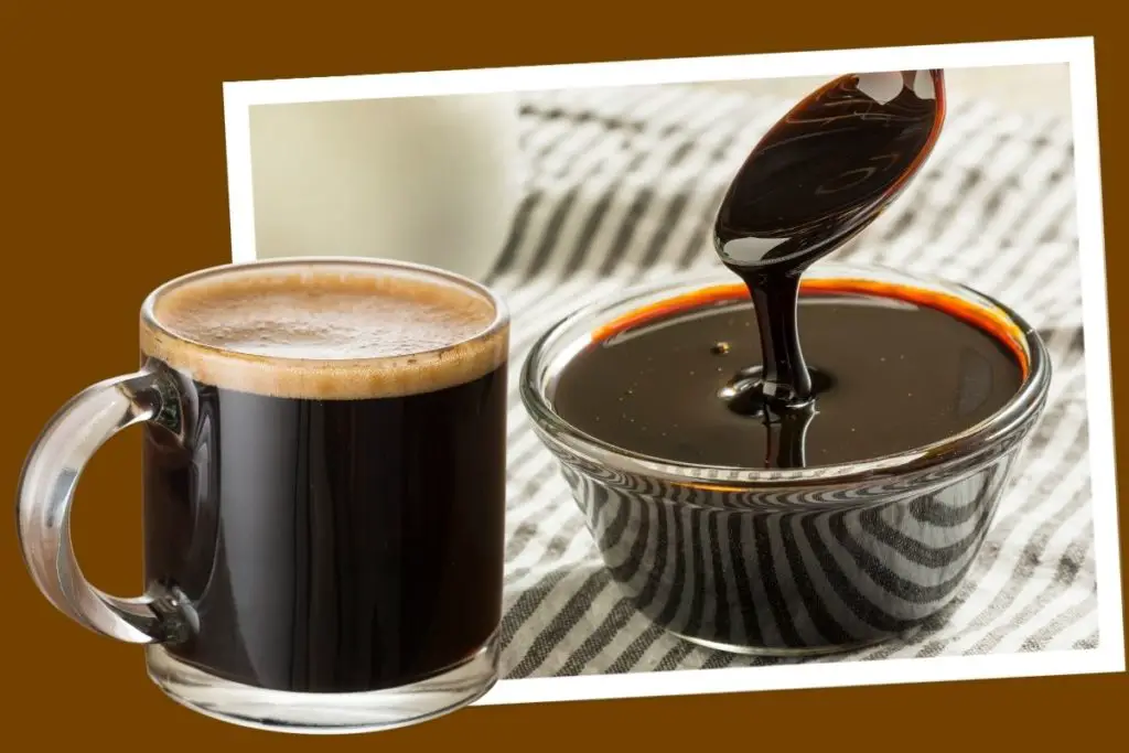 coffee and blackstrap molasses 