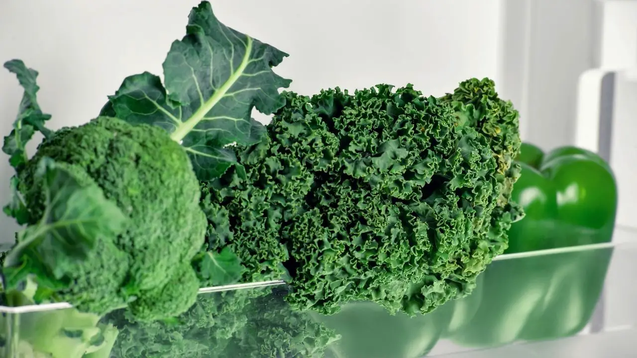 storing kale in the fridge without plastic