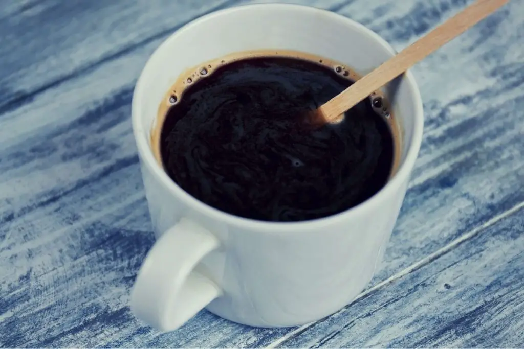 making coffee with blackstrap molasses