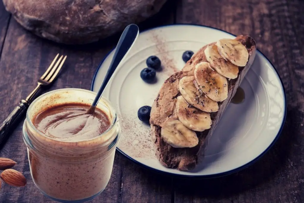 sweet toasted rye bread bruschetta