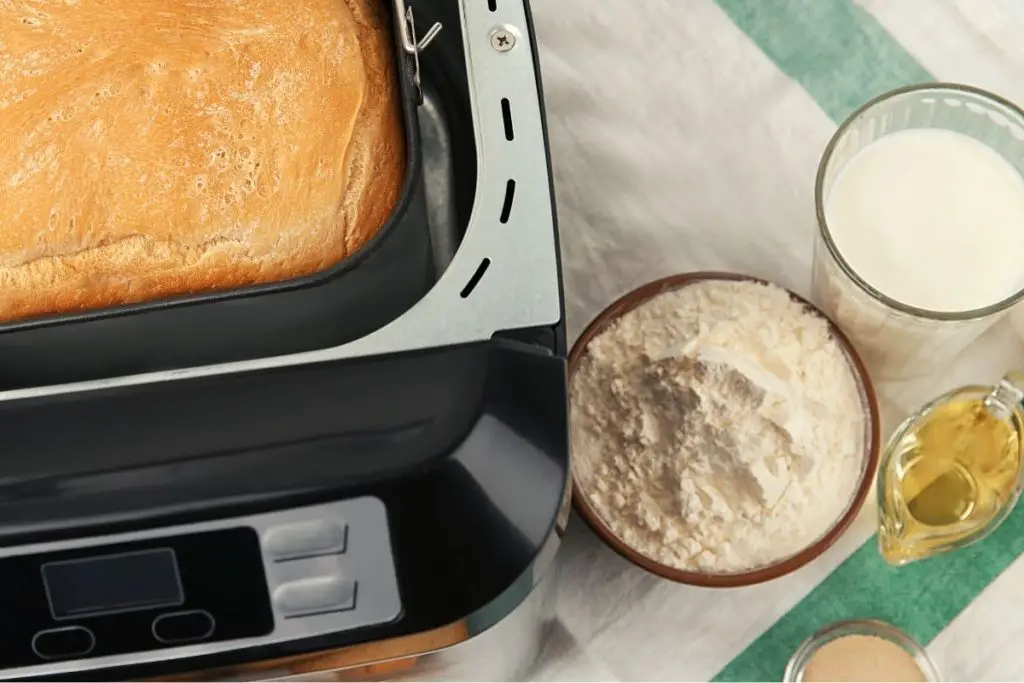 bread loaf in bread machine