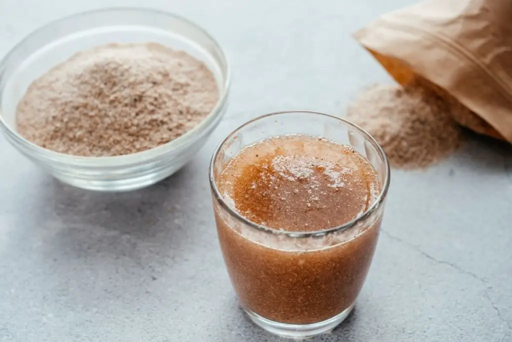 filling psyllium husk water for weight loss