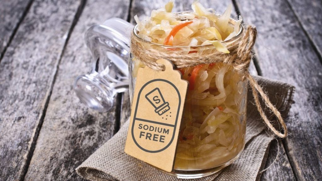 salt free sauerkraut