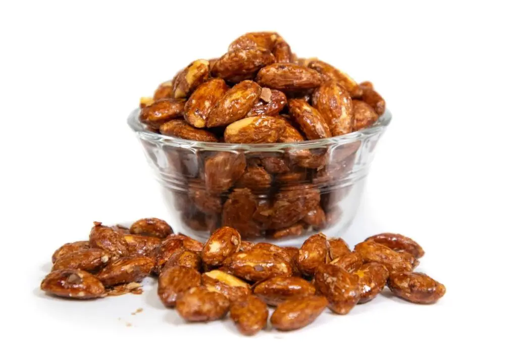 maple roasted almonds