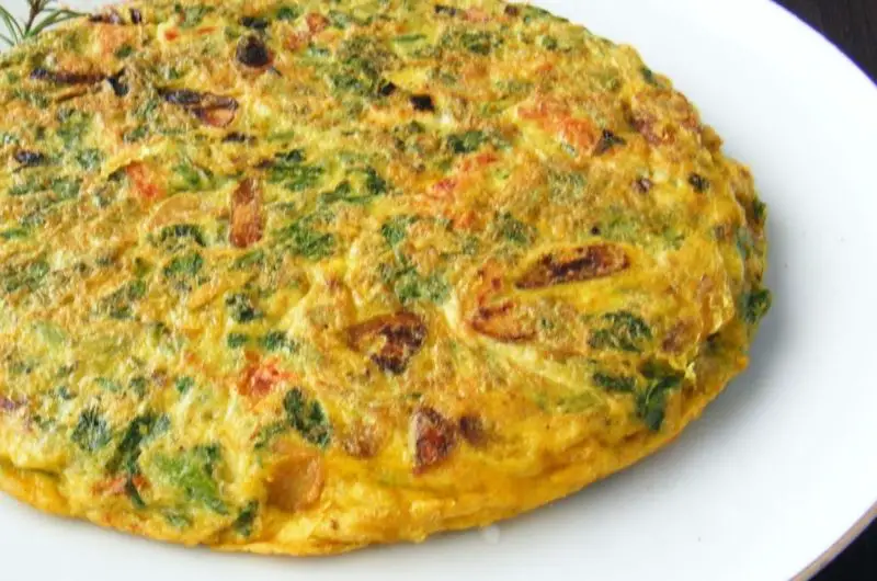Spanish Omelet With Vegetables Recipe