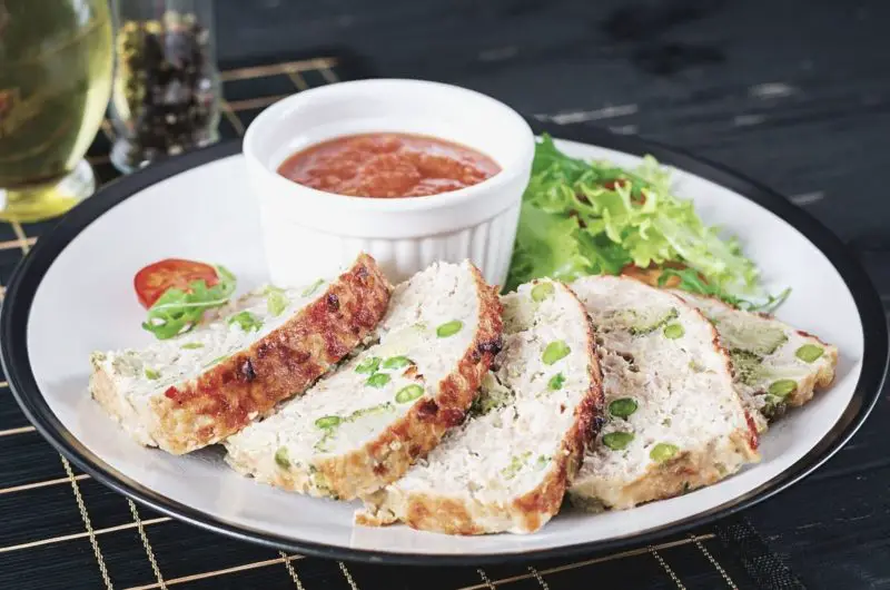 Low-Carb Turkey Meatloaf With Almond Flour
