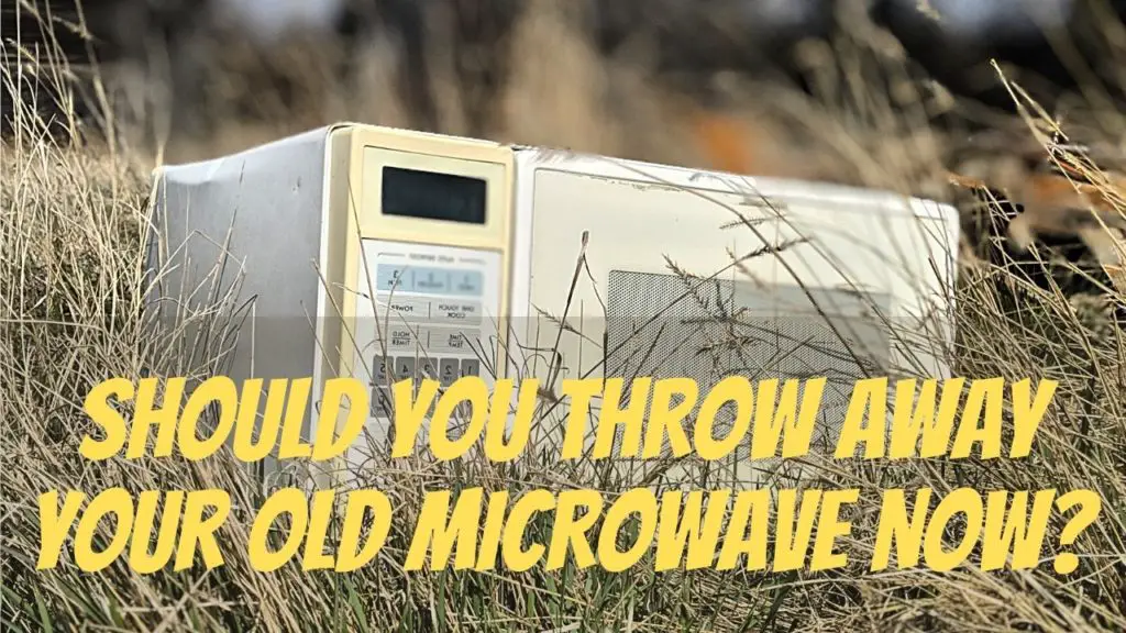old microwave