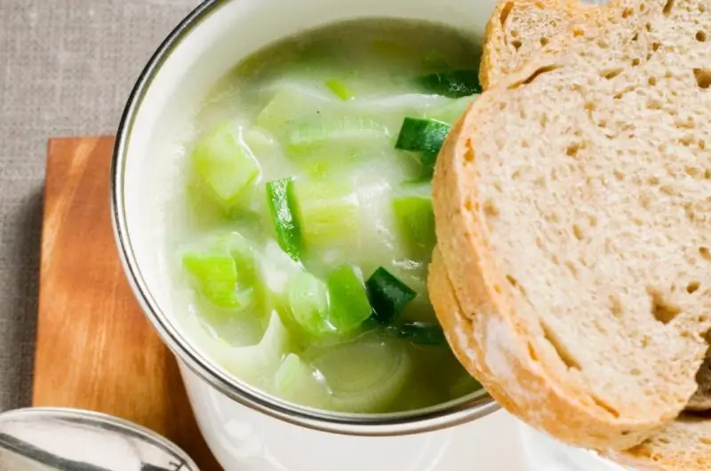 Leek Soup Without Potatoes And Cream