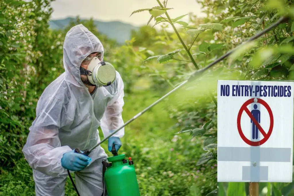 pesticide spraying