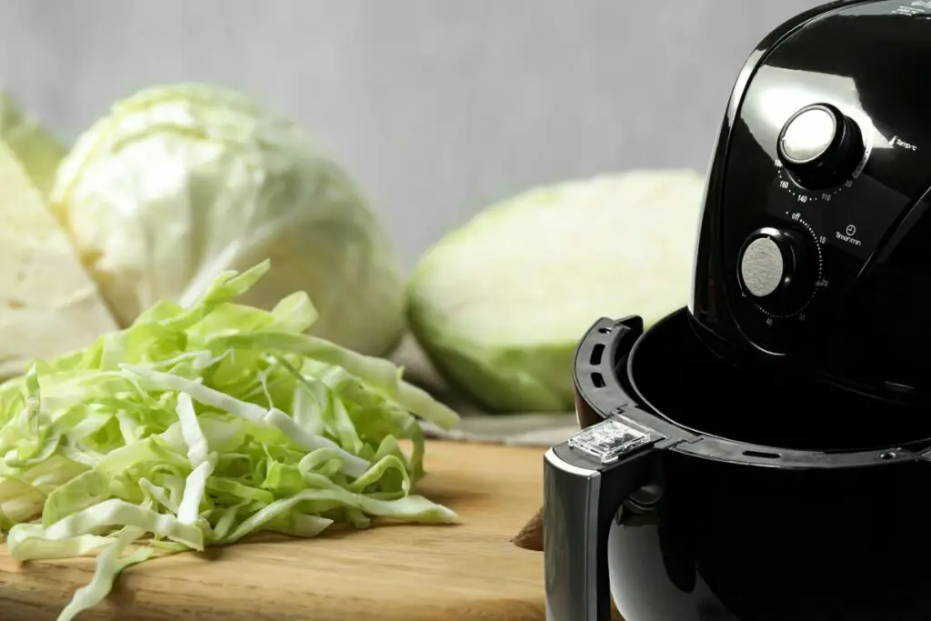 air fryer shredded cabbage