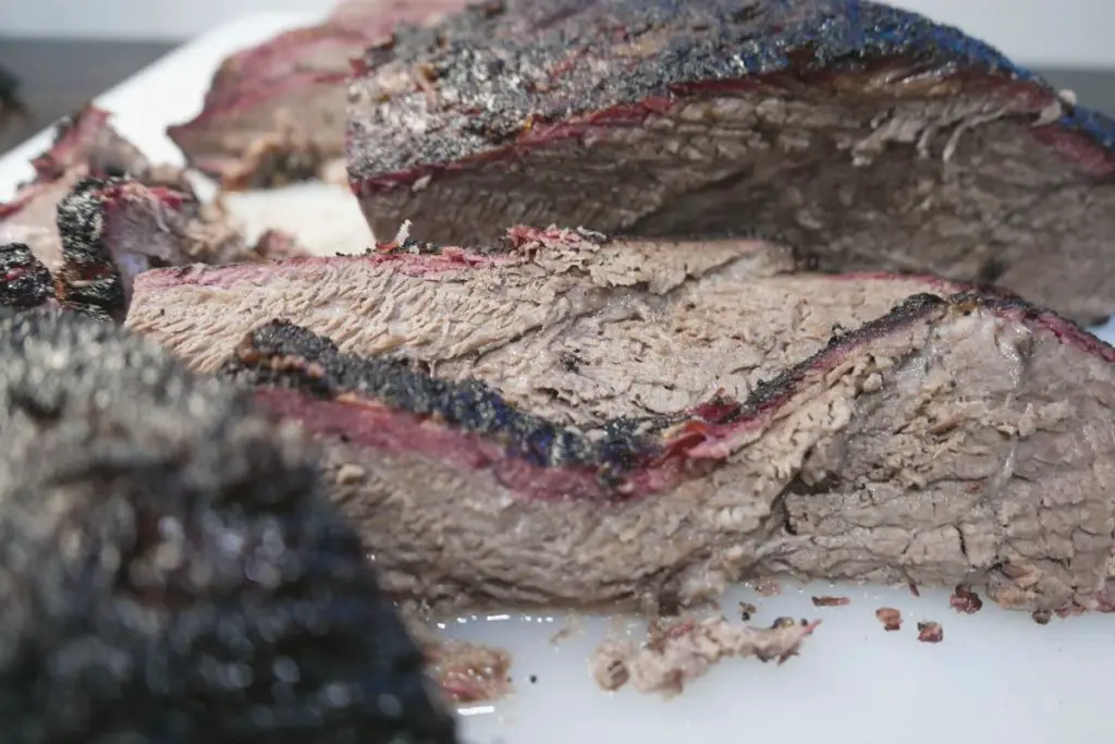 cooking brisket in two stages