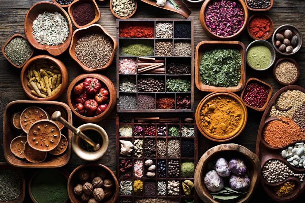 different types of hot spices