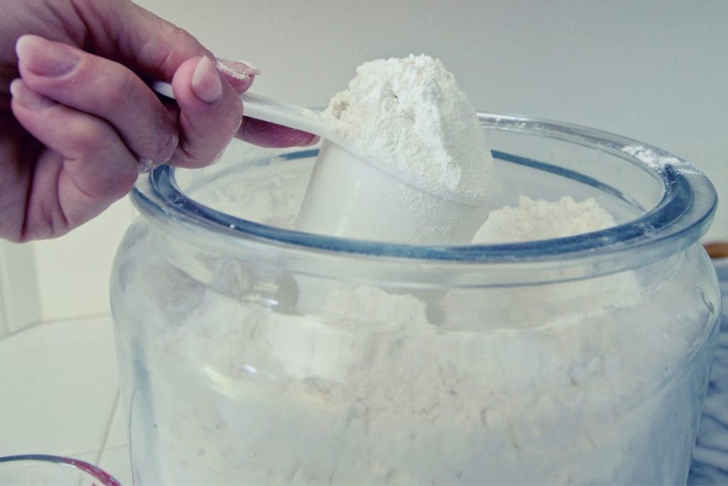 using expired flour
