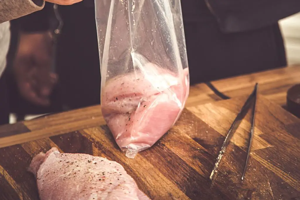 Sous vide chicken breast