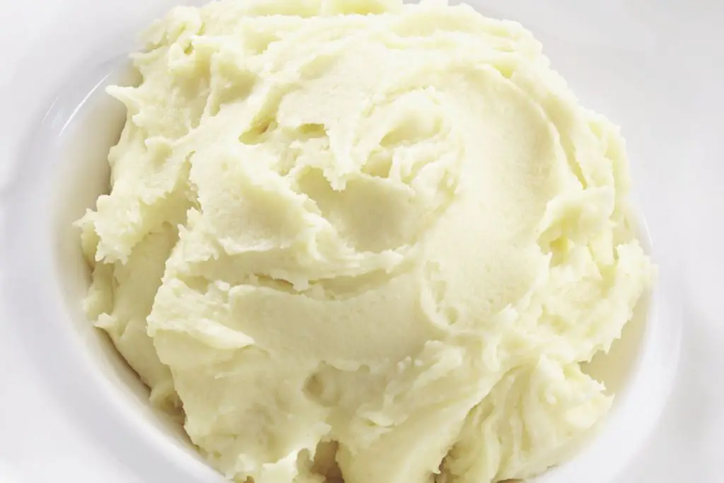 texture of mashed potato