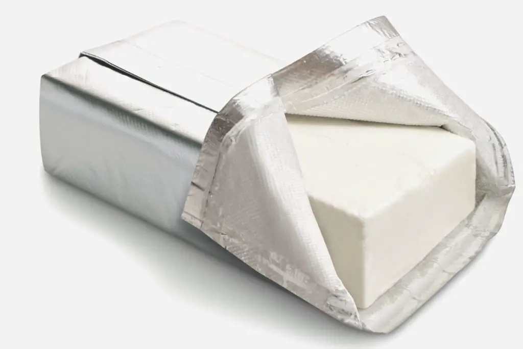 block of full fat cream cheese