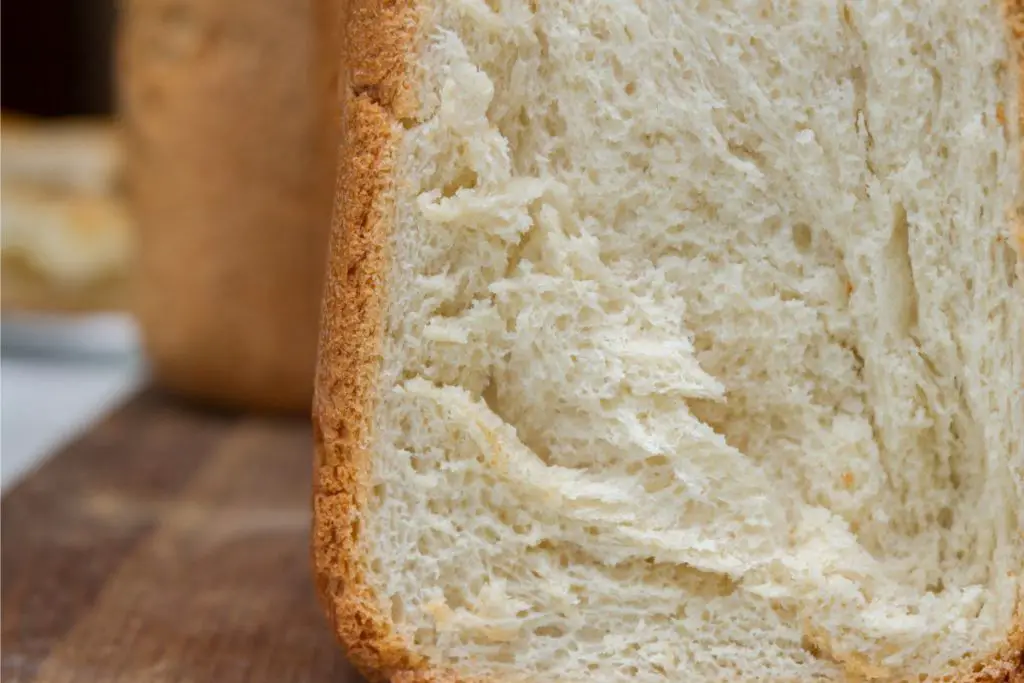 fresh homemade bread maker loaf