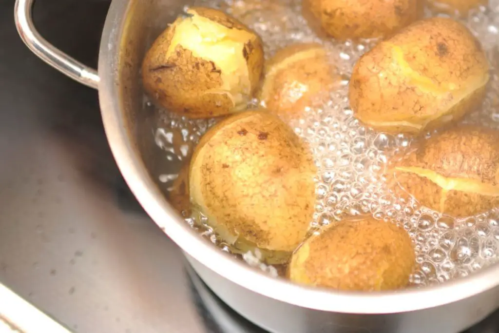 over boiled potatoes 