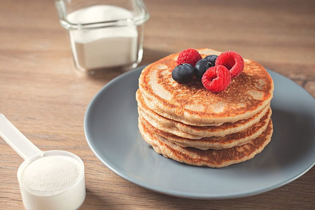 whey protein pancakes without flour