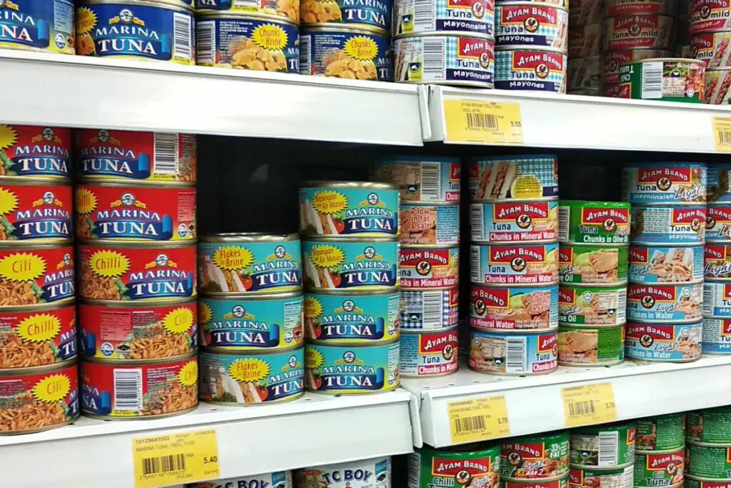 canned fish for sushi