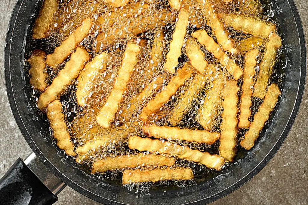 crispy deep fried potatoes