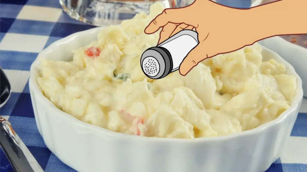 how to fix too much salt in potato salad