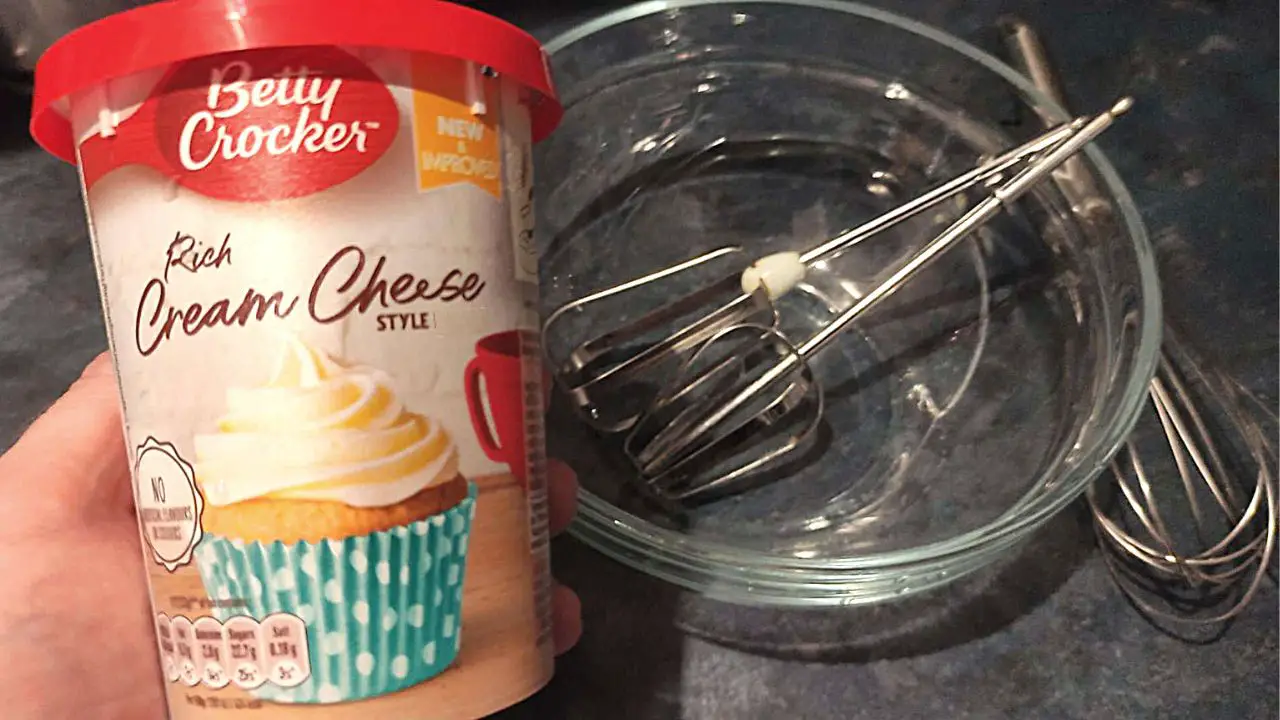 canned cream cheese frosting